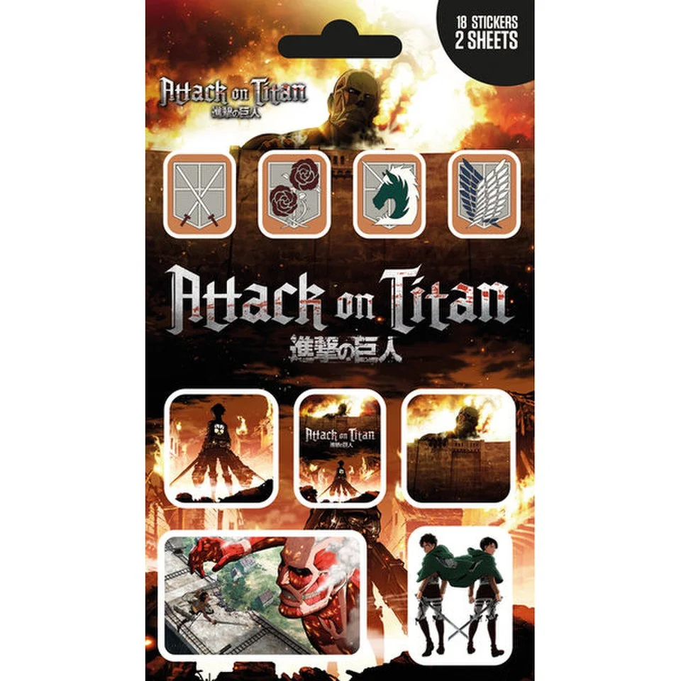 Attack on Titan Mix - Sticker Image 1