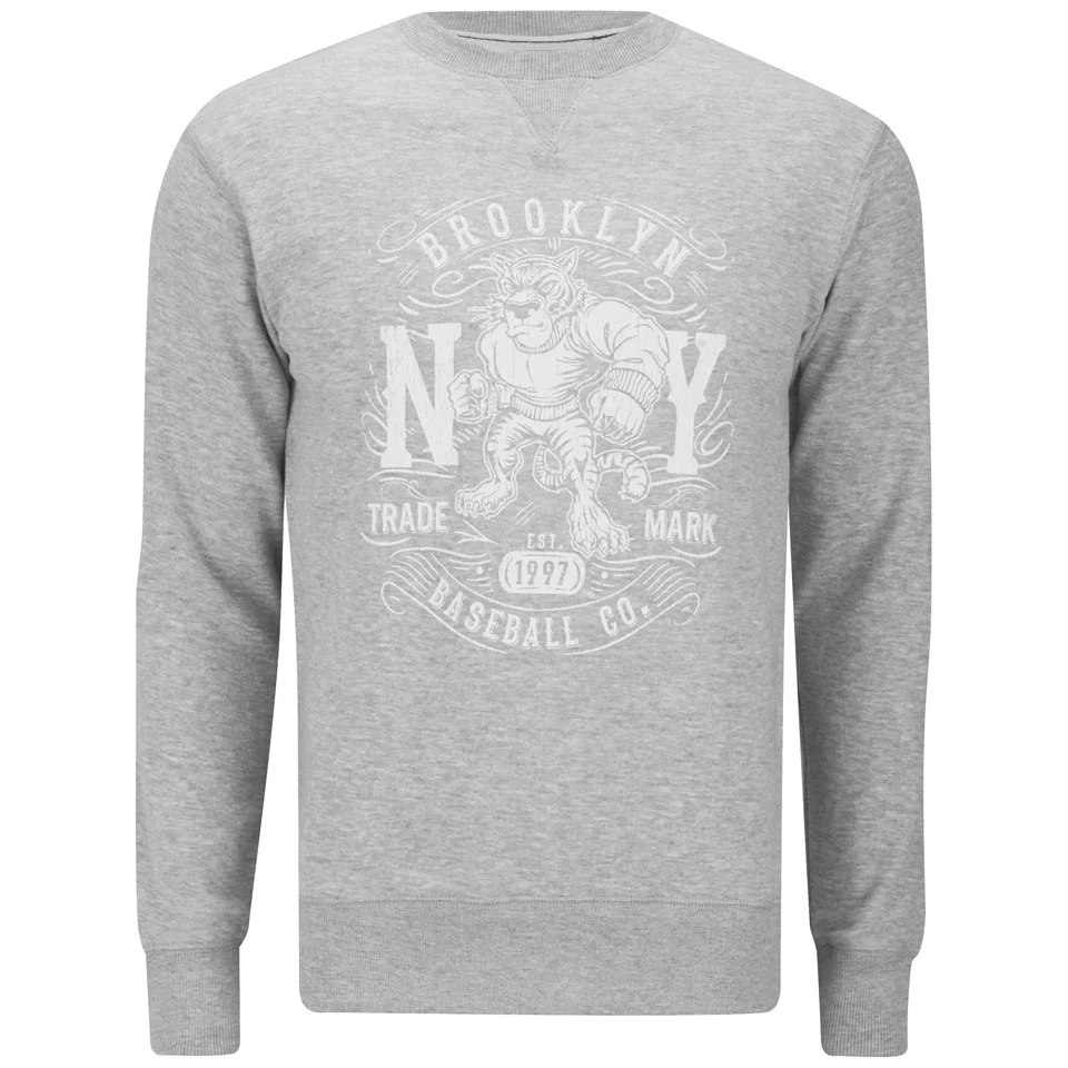 Tokyo Tigers Men's Sutter Sweatshirt - Grey Marl - S - Grey Image 1