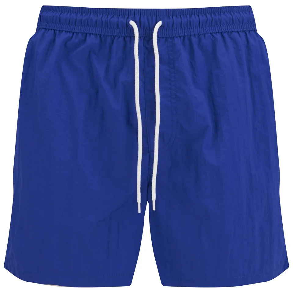 Jack & Jones Men's Originals Malibu Swim Shorts - Surf The Web - S - Blue Image 1