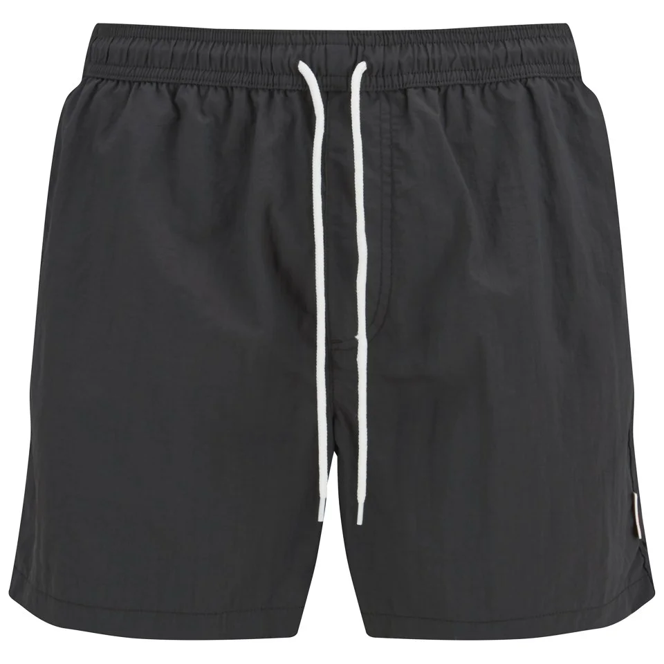 Jack & Jones Men's Originals Malibu Swim Shorts - Raven - S - Black Image 1