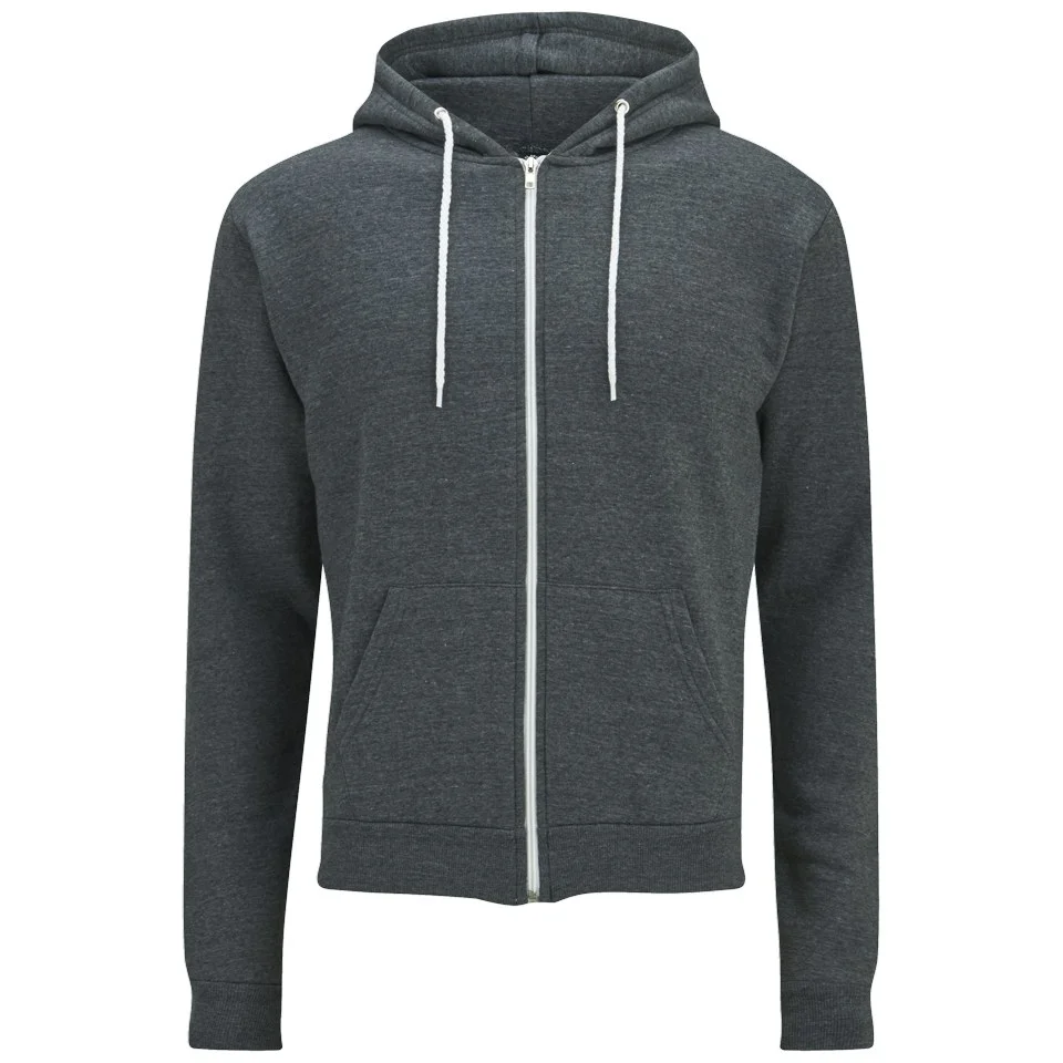 Soul Star Men's MSW Berkley Hoody - Charcoal - S - Grey Image 1