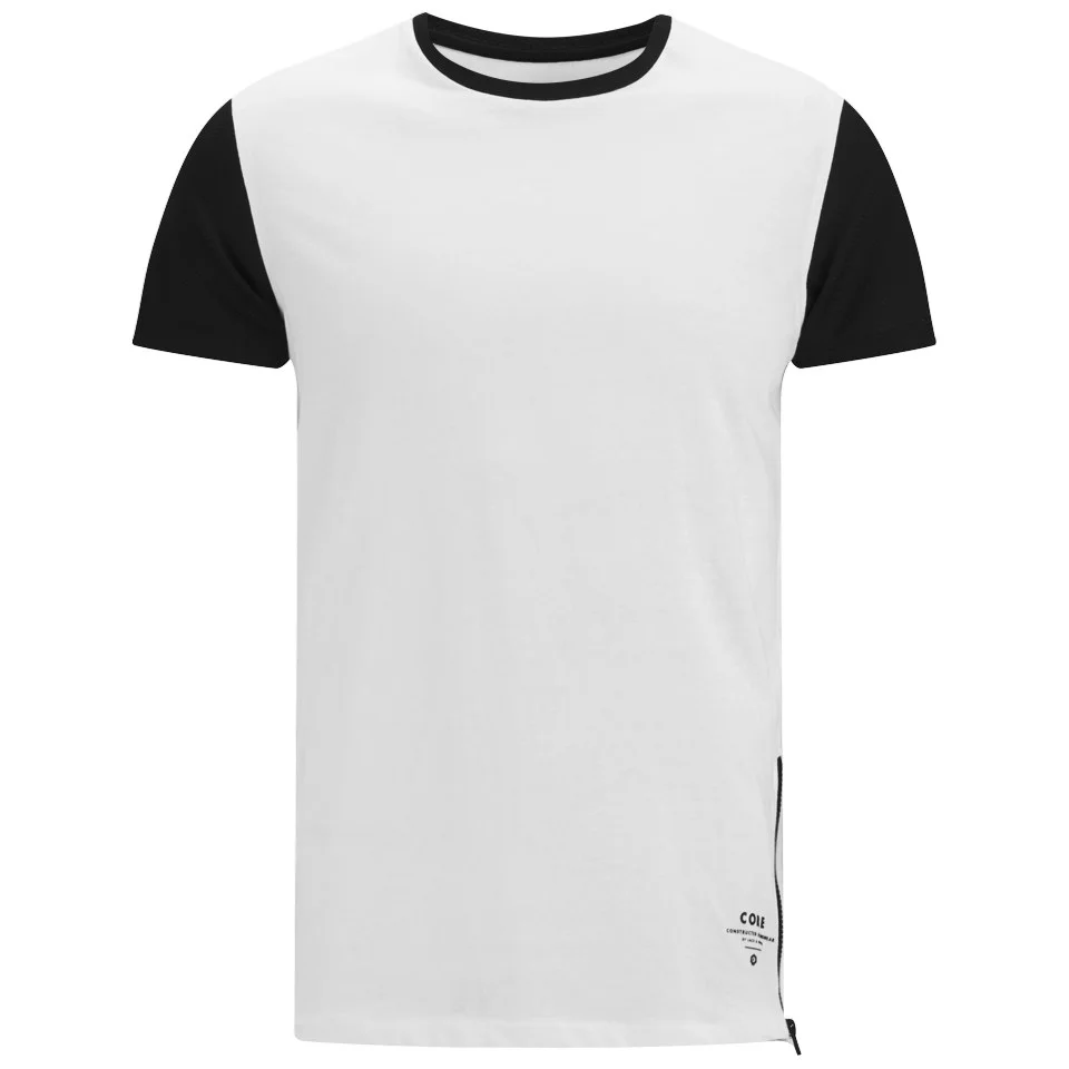 Jack & Jones Men's Core Clip Short Sleeve Crew Neck T-Shirt - White - S - White Image 1