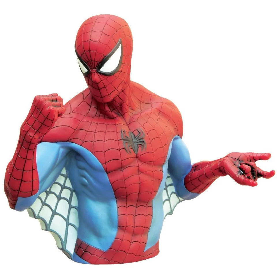 Marvel Spider-Man Bust Bank Image 1