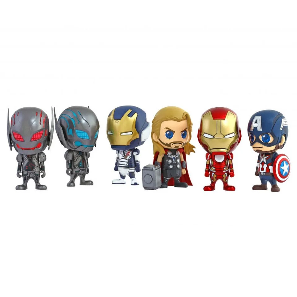 Hot Toys Marvel Avengers Age of Ultron Collectible Cosbaby Action Figures Set Image 1