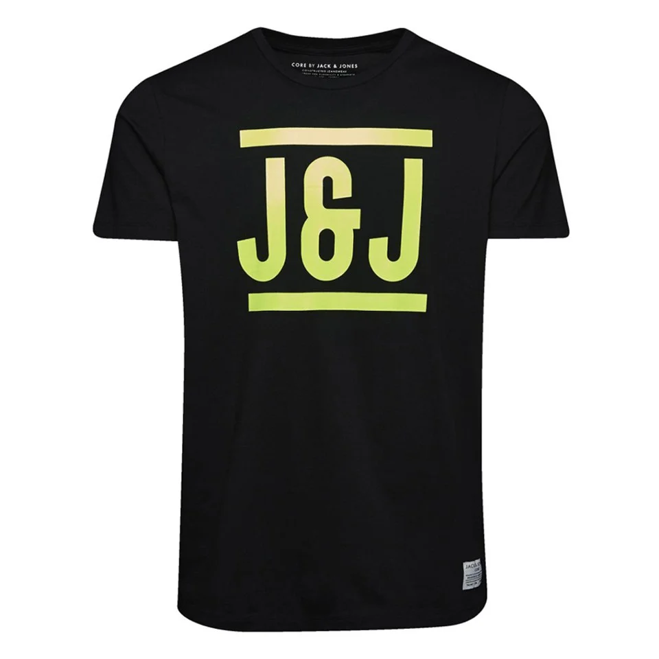 Jack & Jones Men's Core Fly T-Shirt - Black Coffee - S - Black Image 1