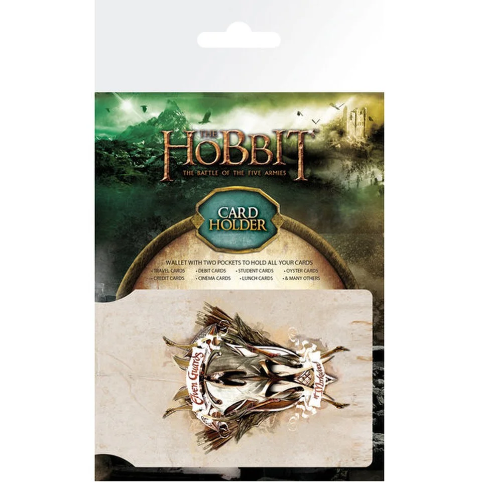 The Hobbit Battle of the Five Armies Crest Card Holder Image 1