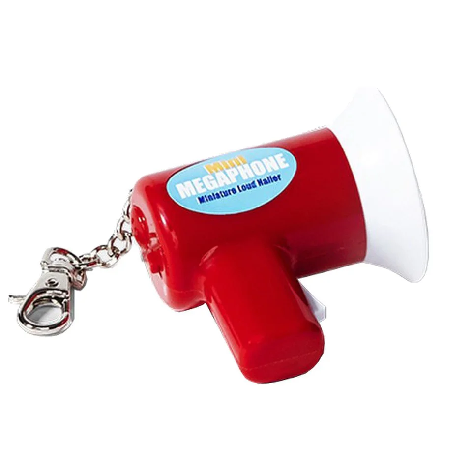 Mini Megaphone Keychain Image 1