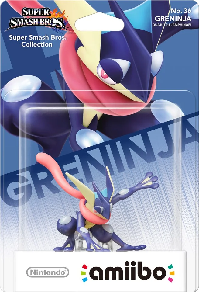 amiibo Super Smash Bros Collection Greninja Image 1