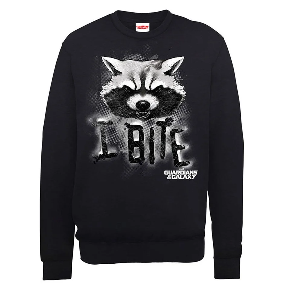 Marvel Guardians of the Galaxy I Bite Sweatshirt - Black - S - Black Image 1