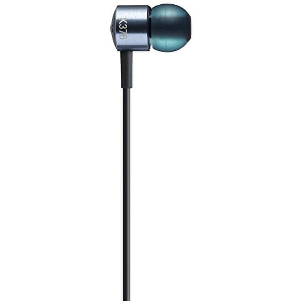 AKG K 376 Premium Aluminium Earphones with In-Line Remote and Mic - Blue Image 1