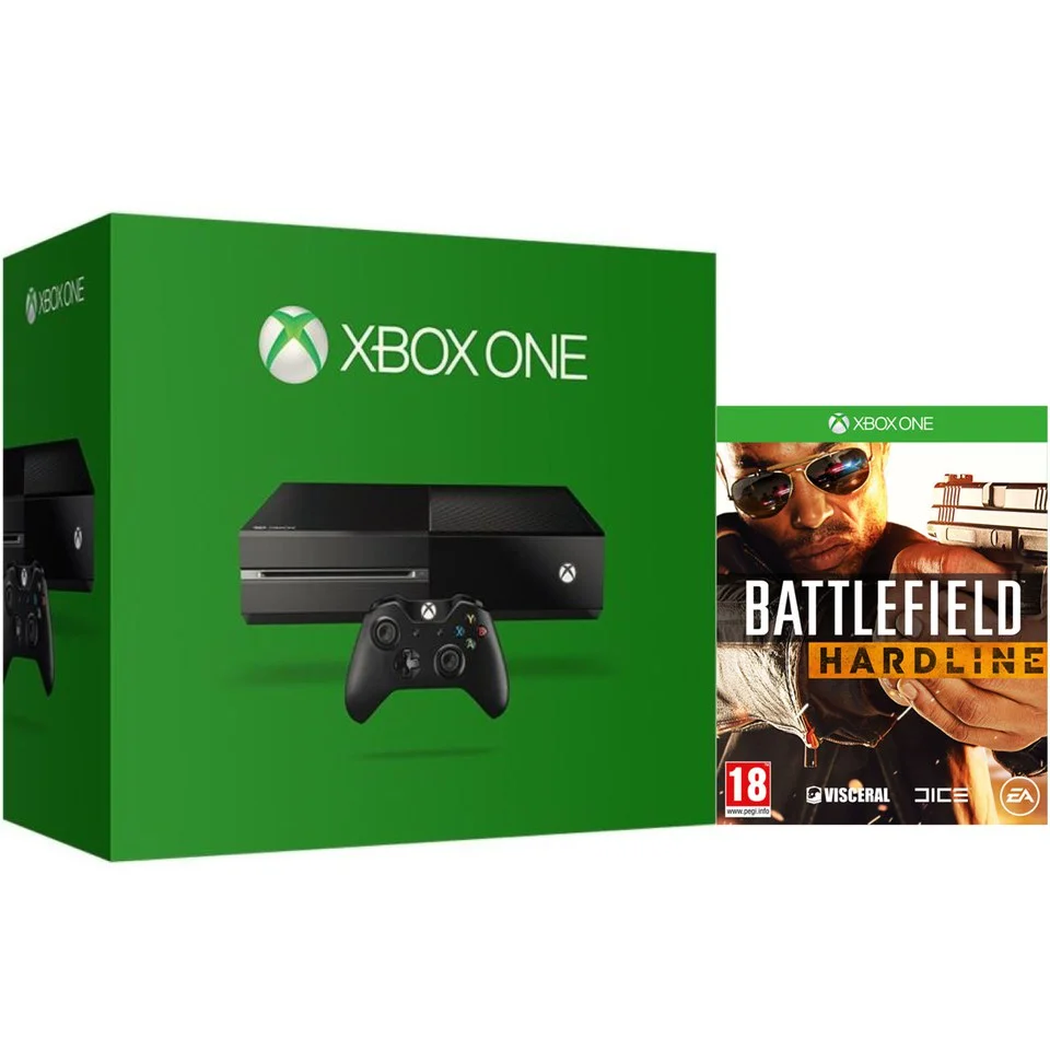 Xbox One Console - Includes Battlefield: Hardline Image 1