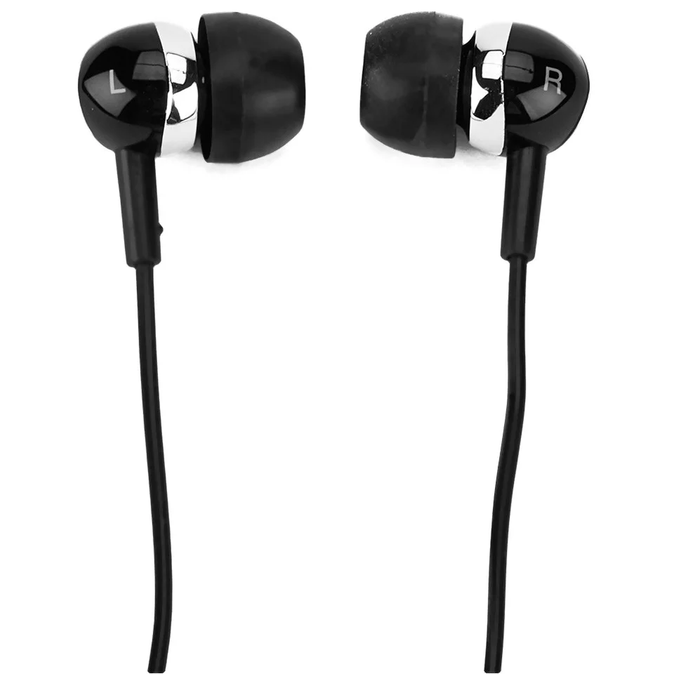 Denon AH-C260 Acoustic Earphones - Black Image 1