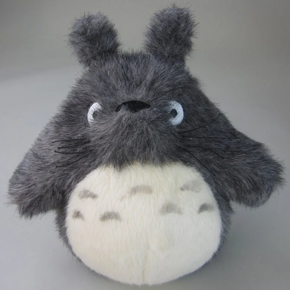 Studio Ghibli My Neighbour Totoro Dark Grey Big Totoro 25cm Plush Figure Image 1