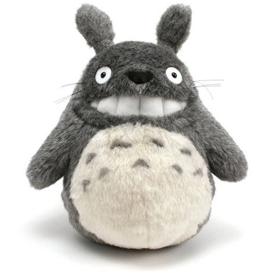 Studio Ghibli My Neighbour Totoro Smiling Totoro 25cm Plush Figure Image 1