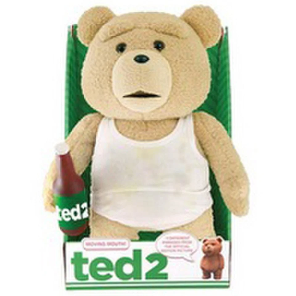 Ted 2 Ted Animated Explicit Tank Top Talking 16 Inch Plush Figure Image 1
