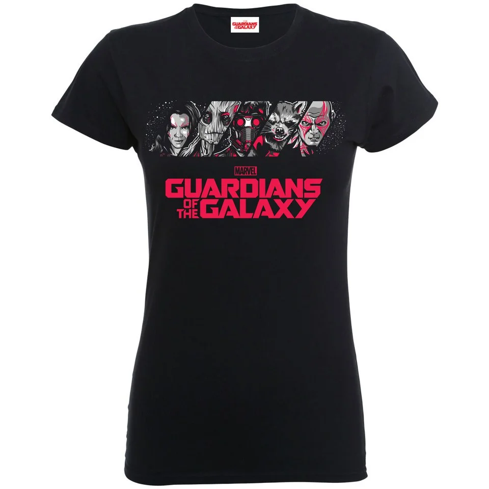 Marvel Women's Guardians of the Galaxy Team Logo T-Shirt - Black - S - Black Image 1