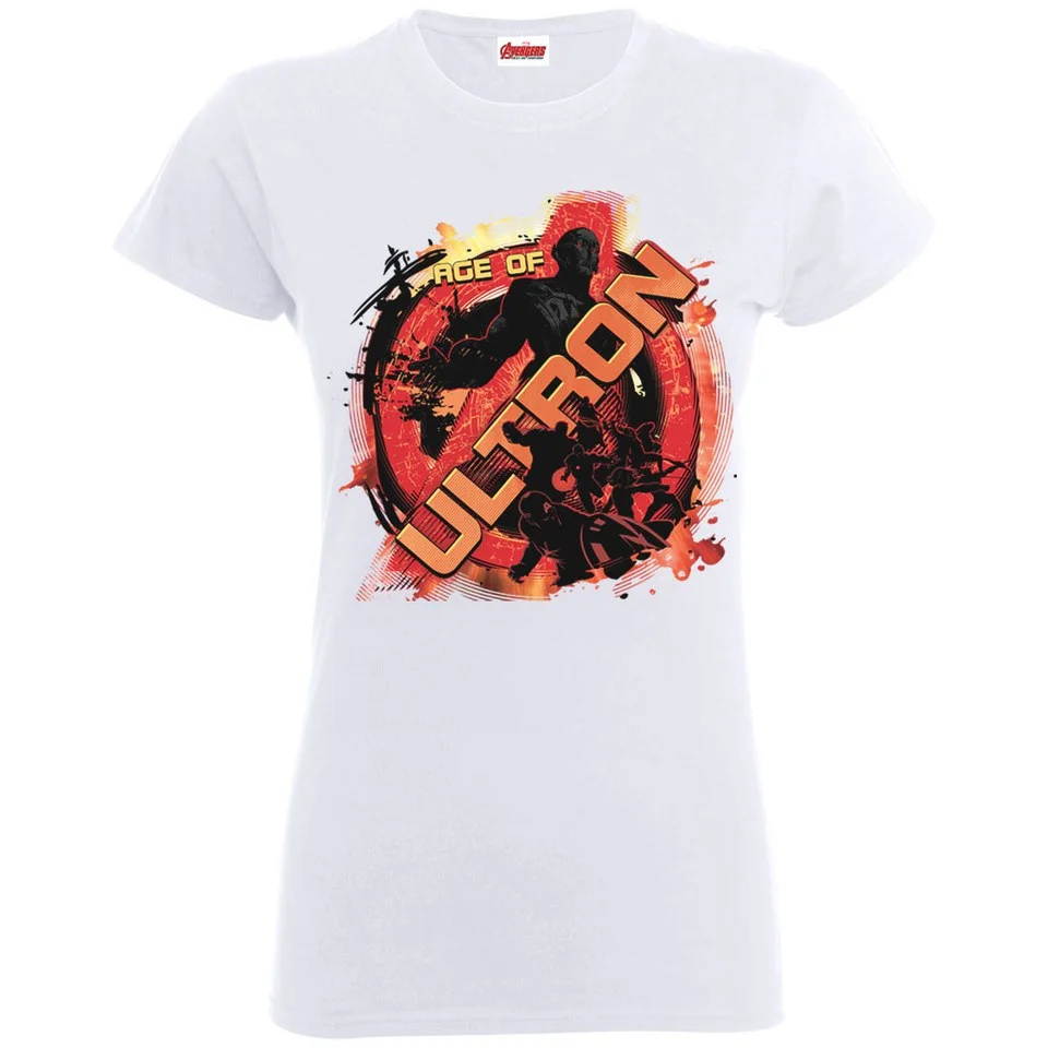 Marvel Women's Avengers Age of Ultron T-Shirt - White - S - White Image 1