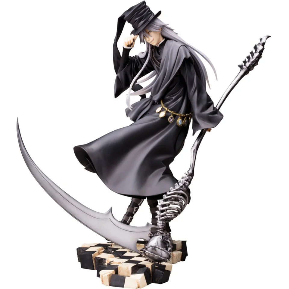 Kotobukiya Black Butler Book of Circus Undertaker 1:8 Scale ArtFX J Statue Image 1