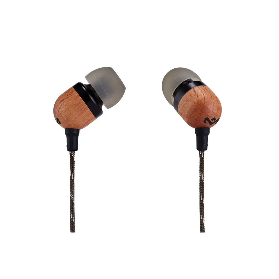 The House of Marley Smile Jamaica Earphones (Includes In-Line 1 Button Mic) - Tan Image 1