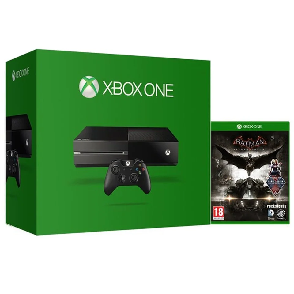 Xbox One Console - Includes Batman: Arkham Knight Image 1