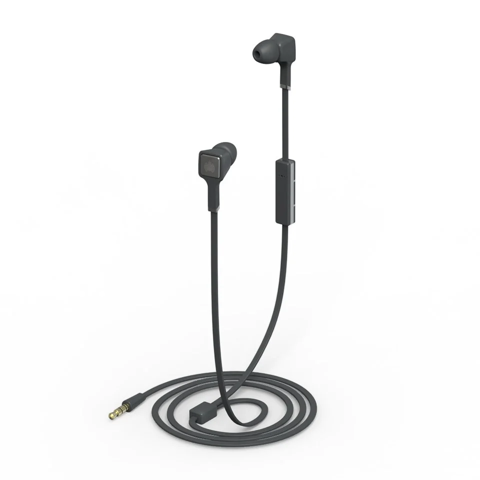Ministry of Sound Audio Earphones - Charcoal and Gun Metal Image 1
