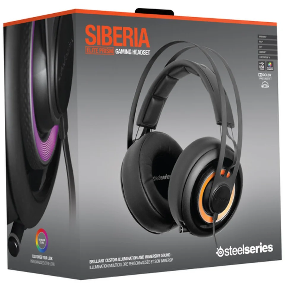 Siberia Elite Prism Headset - Black Image 1