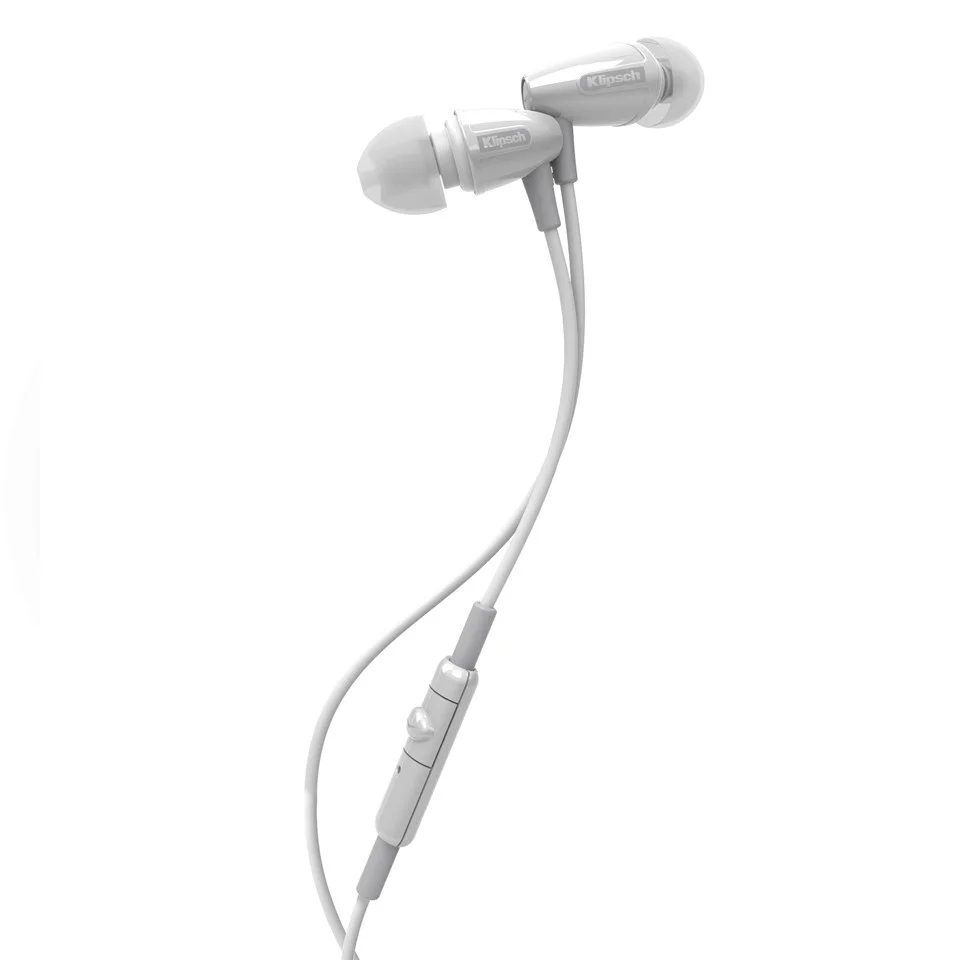 Klipsch S3M Image Earphones Inc In-line Remote & Mic - White Image 1