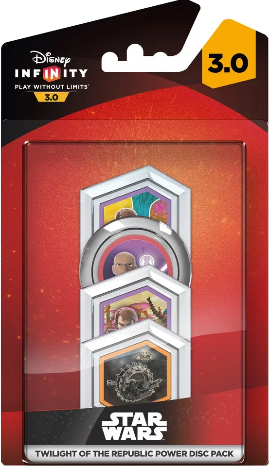 Disney Infinity 3.0: Star Wars Twilight of the Republic Power Disc Pack Image 1