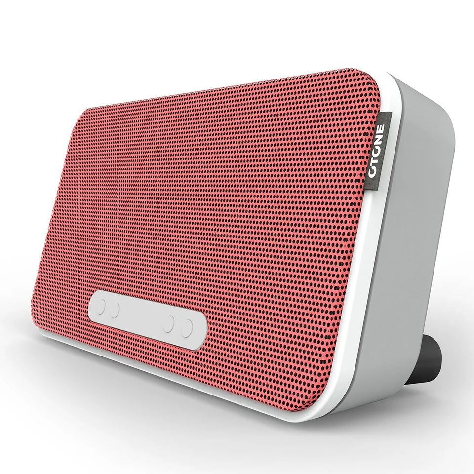 Otone BluWall+ Bluetooth Speaker and Subwoofer - Red Image 1