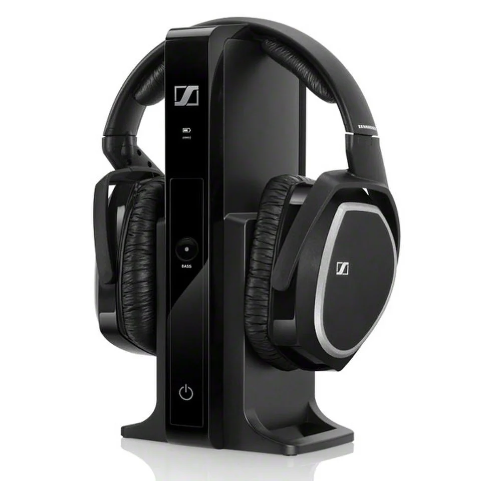 Sennheiser RS 165 Surround Sound Wireless Headphones with Multi-Purpose Transmitter Image 1