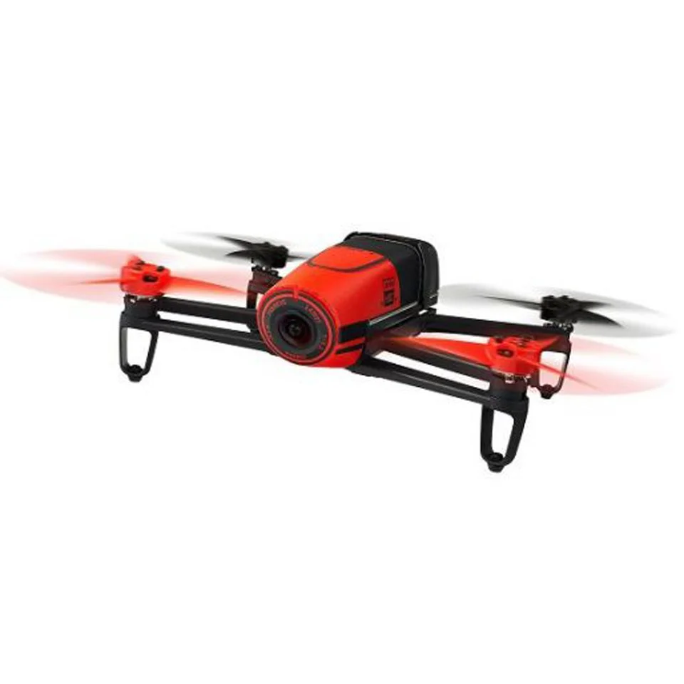 Parrot Bebop Drone (Embedded GPS, 14MP Camera, 1080p HD Camcorder, 8GB Flash Storage) - Red Image 1