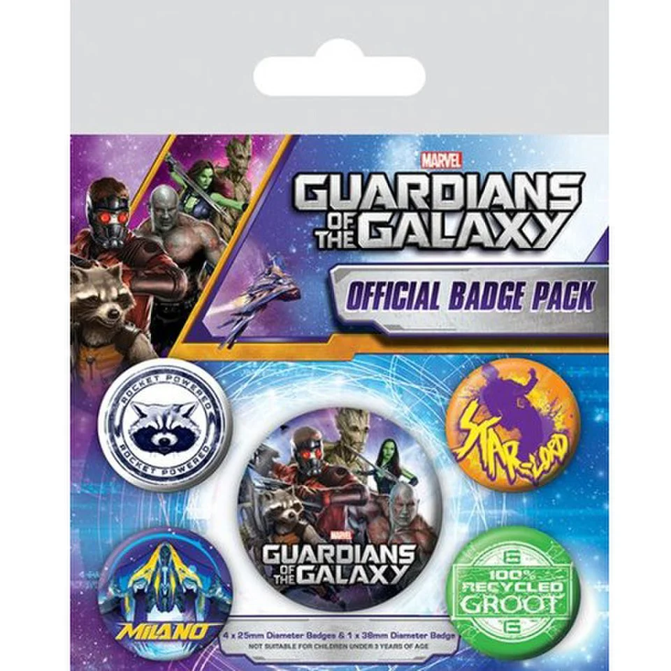 Marvel Guardians Of The Galaxy - Badge Pack Image 1