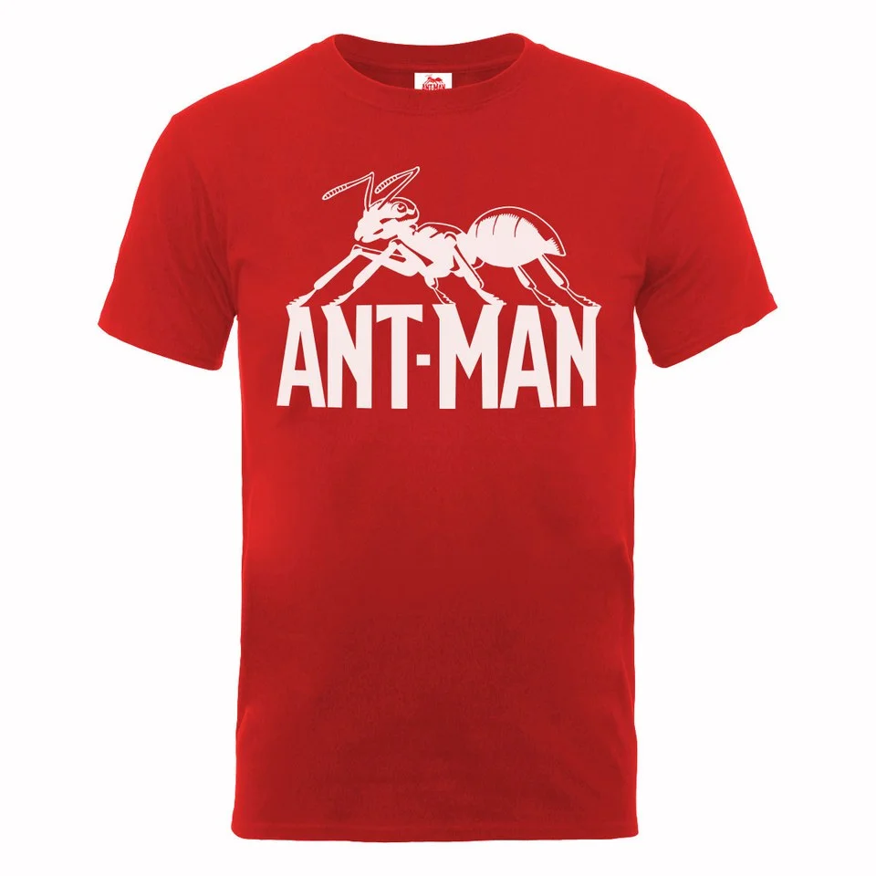 Zavvi Exclusive Marvel Men's Ant Man Logo T-Shirt - Red - S - Red Image 1