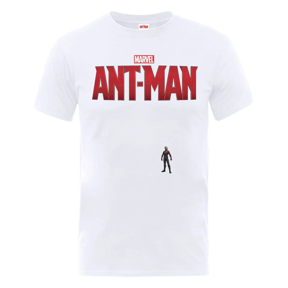 Marvel Men's Ant Man Tiny Ant Man T-Shirt - White - S - White Image 1