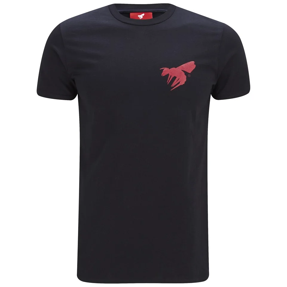 Abuze London Men's Solar Back Print T-Shirt - Black - S - Black Image 1