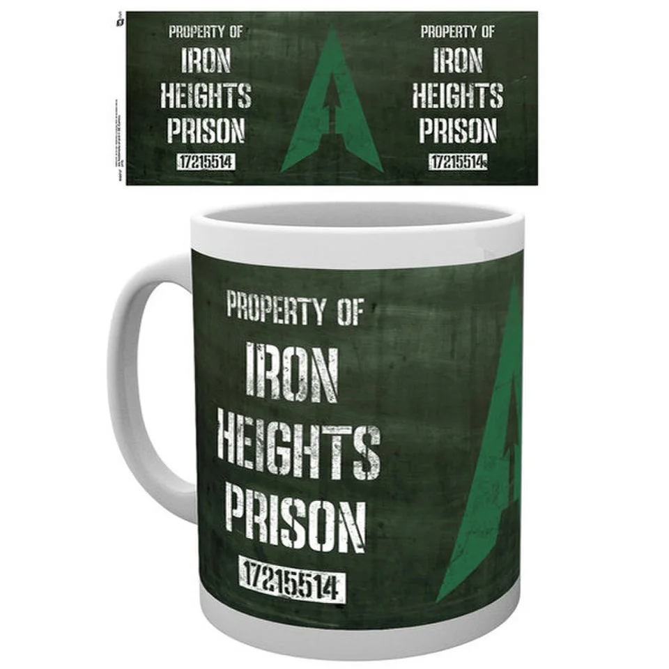 DC Comics Arrow Iron Heights Prison - Mug Image 1