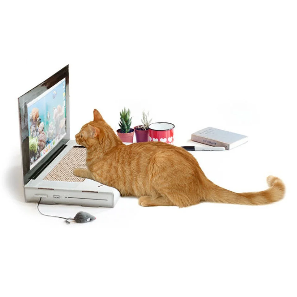 Cat Laptop Scratch Pad Image 1