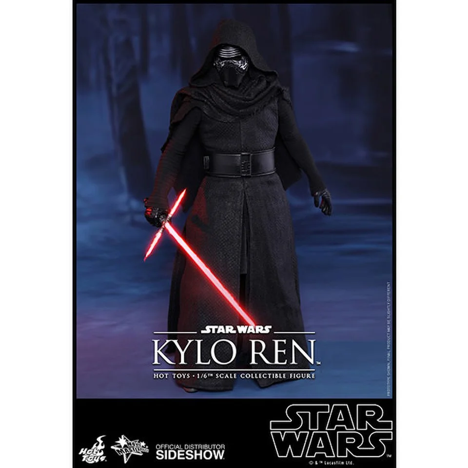 Hot Toys Star Wars: The Force Awakens - Kylo Ren - Sixth Scale Figure Image 1