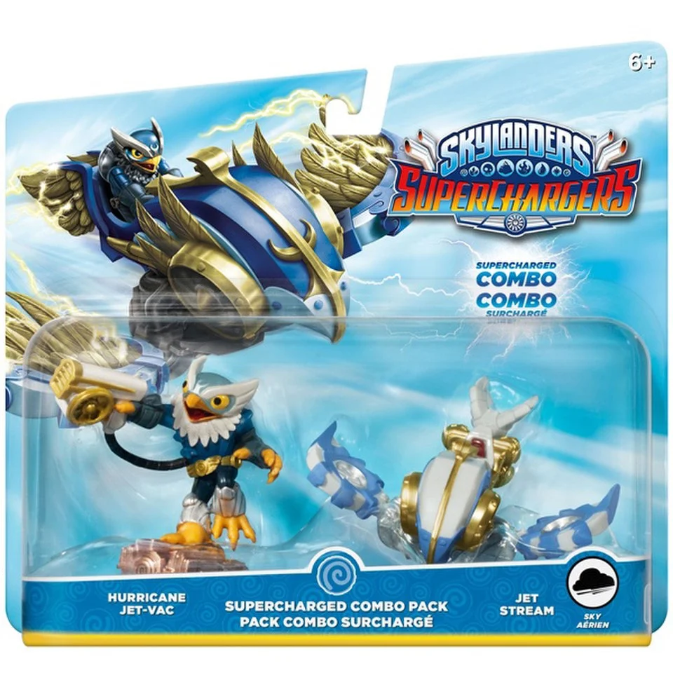 Skylanders Superchargers - Dual Pack Two - Hurricane Jet-Vac & Jet Stream Image 1