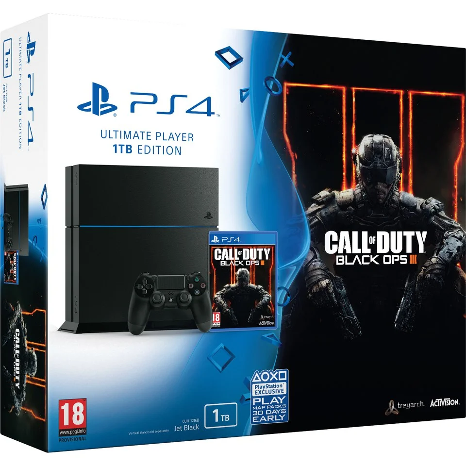 Sony PlayStation 4 1TB - Call of Duty: Black Ops III Image 1