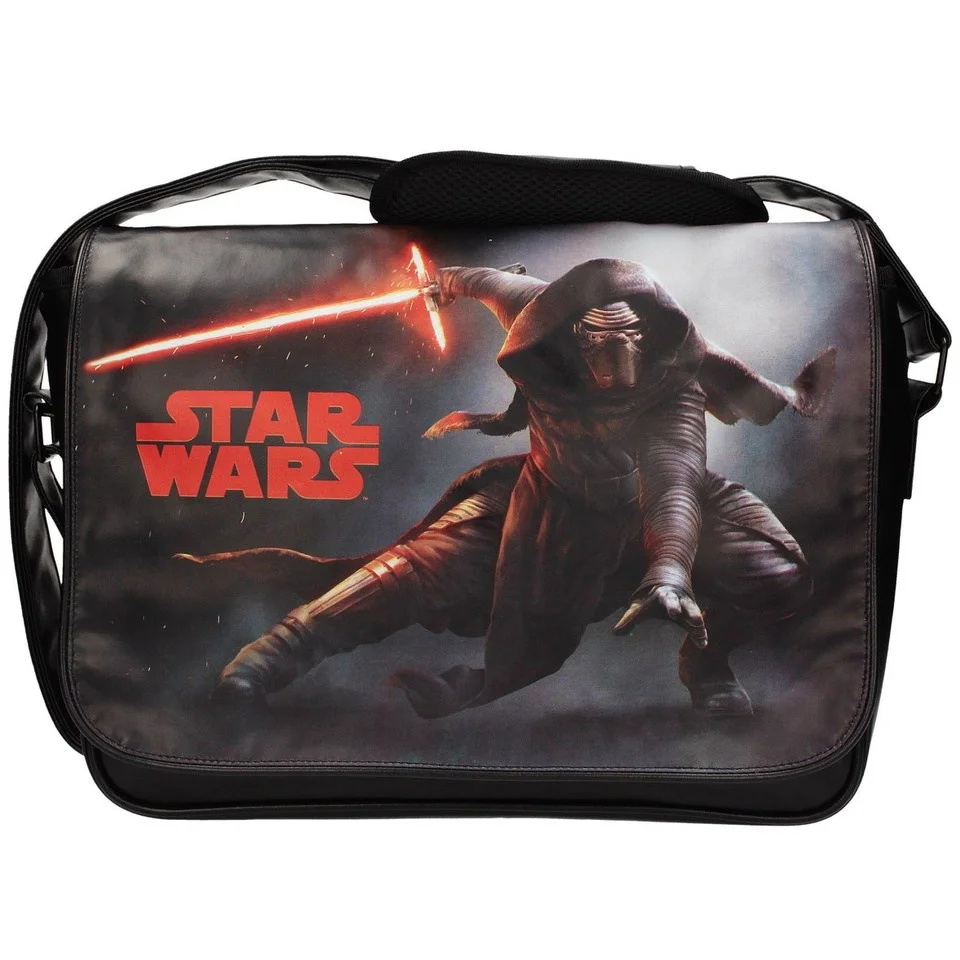 Star Wars: The Force Awakens Kylo Ren Lightsaber Messenger Bag Image 1