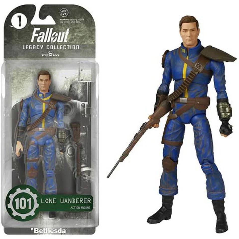 Fallout Lone Wanderer Legacy Collection Action Figure Image 1
