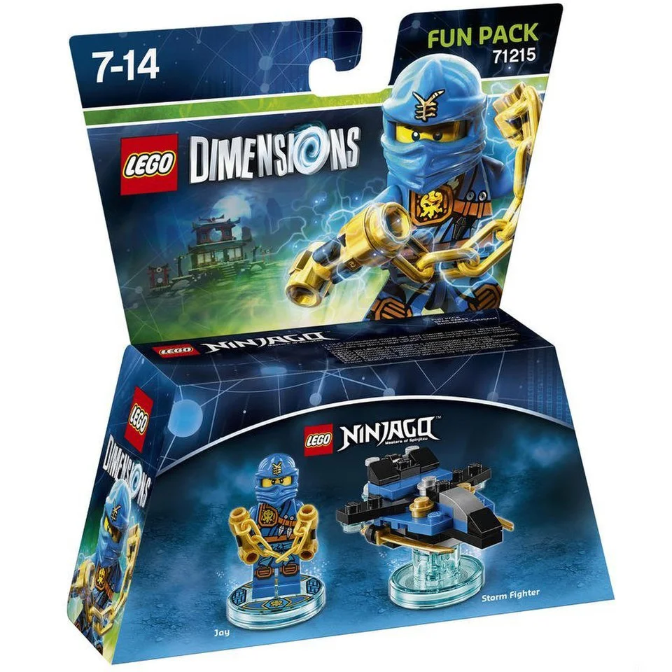 LEGO Dimensions, Ninjago, Jay Fun Pack Image 1