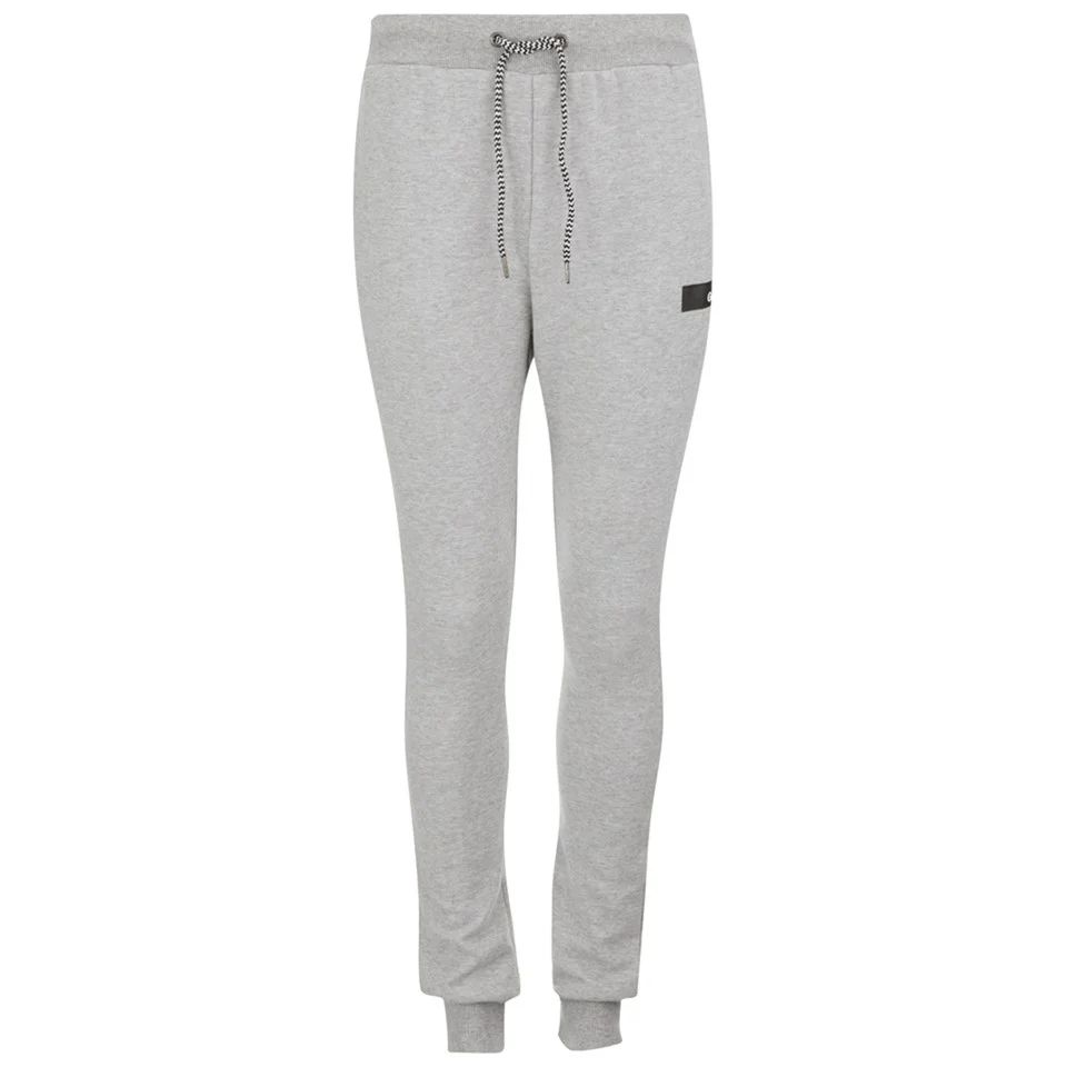 Gio Goi Men's Trebble Fleece Sweatpants - Grey Marl - M - Grey Image 1