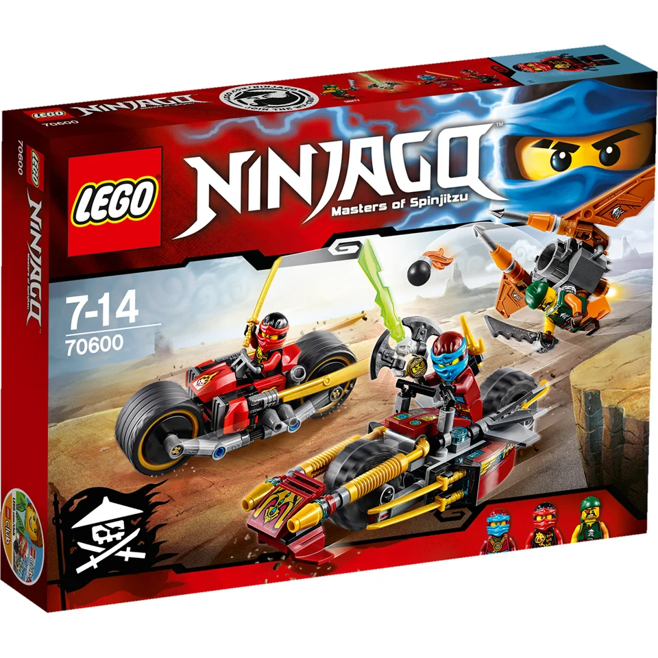 LEGO Ninjago: Ninja Bike Chase (70600) Image 1