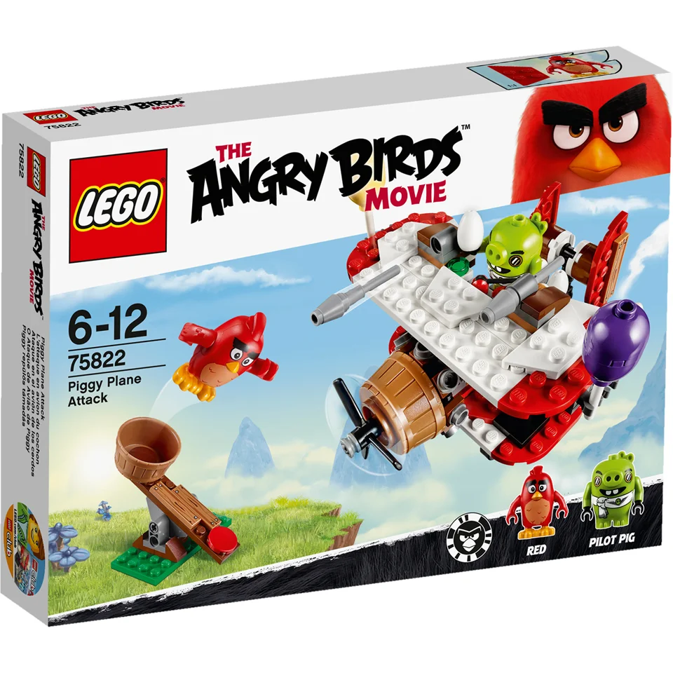 LEGO Angry Birds: Piggy Plane Attack (75822) Image 1