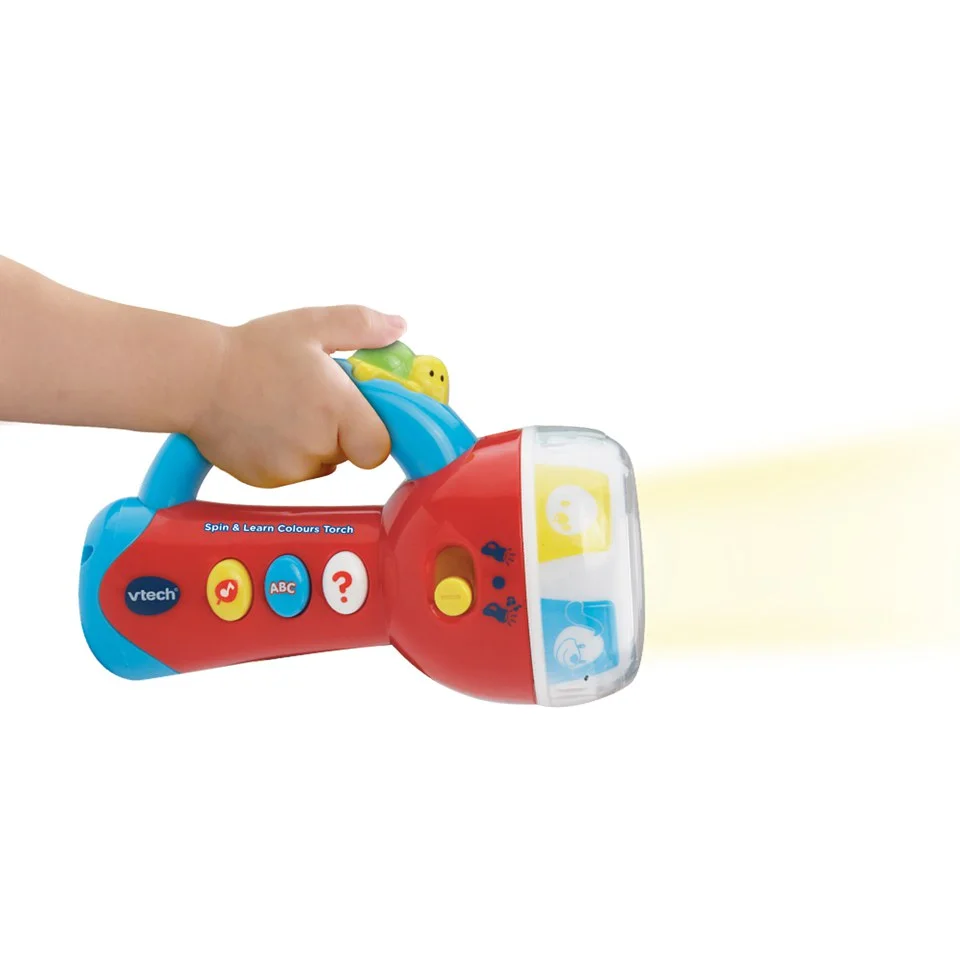 Vtech Baby Spin & Learn Colours Torch Image 1