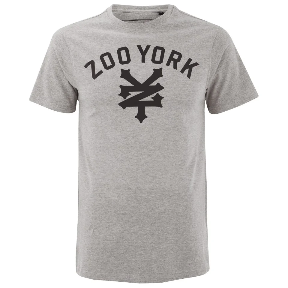 Zoo York Men's Templeton T-Shirt - Ath Grey - S - Grey Image 1