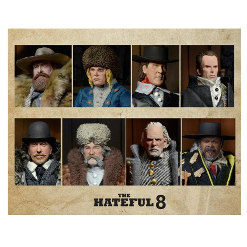 NECA The Hateful Eight Sheriff Chris Mannix 8 Inch Clothed Action Figure Image 1
