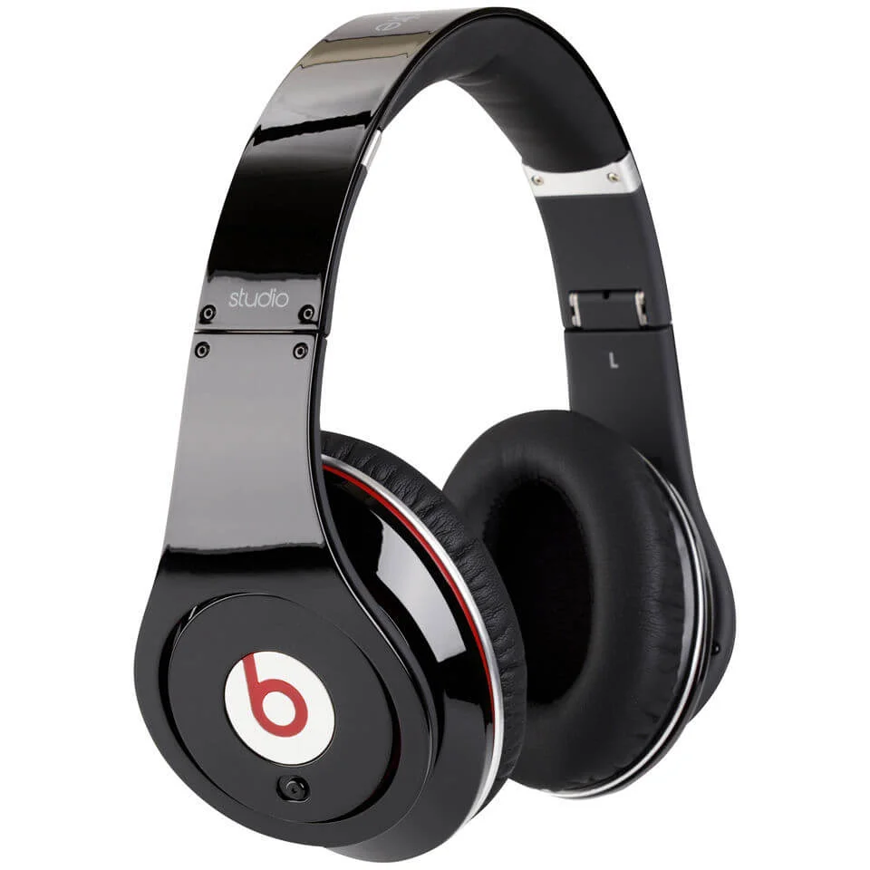 Beats by Dr. Dre: Studio Noise Cancelling Headphones - Black - Manufacturer Refurbished Image 1